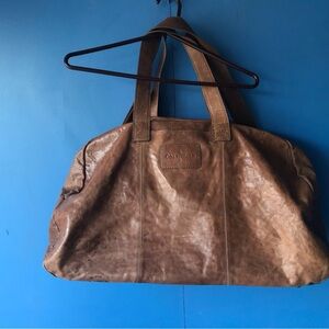 Cole Haan Portage II Leather Duffle Bag